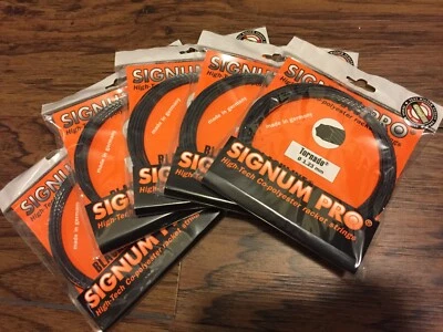 (5 PACKS) Signum Pro Tornado 1.23mm Co-Poly Tennis String 12m / 40ft Set