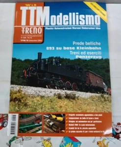 TTM - TUTTO TRENO MODELLISMO SETTEMBRE  2002  N° 11- RIVISTA FERMODELLISTICA - Picture 1 of 1
