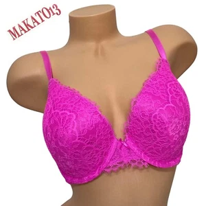 VICTORIA’S SECRET 34DD Dream Angels Perfect Full Coverage Lightly Lined Lace Bra - Picture 1 of 7