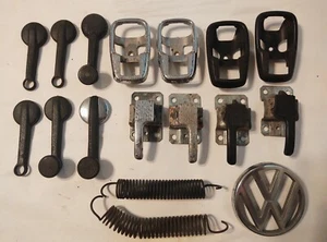 VW Volkswagen 1967-79 Misc. Bug Beetle Type 1 Ghia Parts Door Pull Latch Covers - Picture 1 of 1