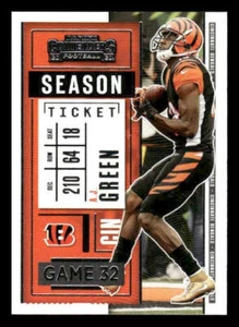 2020 Panini Contenders #84 A.J. Green Cincinnati Bengals - Picture 1 of 2