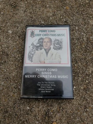 Perry Como Sings Merry Christmas Music Cassette Tape Holiday Vintage  - Image 1 of 2