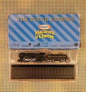 The Polar Express Kraft Macaroni And Cheese Mail-in Promotional Toy Display MINT - Picture 1 of 10