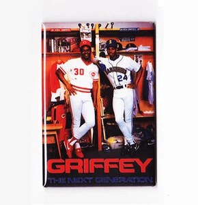 KEN GRIFFEY / NEXT GENERATION 2"x3" COSTACOS POSTER MAGNET seattle mlb reds - Picture 1 of 5