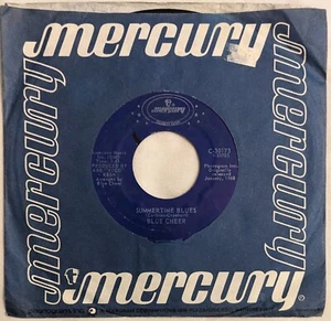 Blue Cheer SUMMERTIME BLUES/ Blues Magoos AIN'T GOT NOTHIN YET split 45 Mercury - Picture 1 of 4