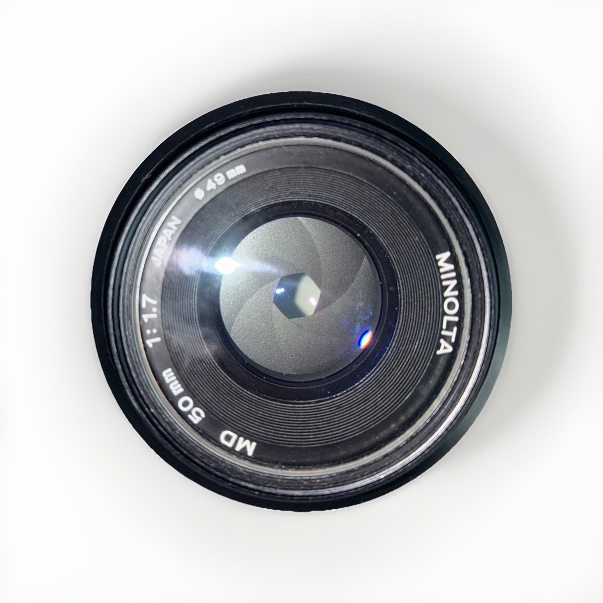 Minolta new MD 50mm f/1.7 レンズ Minolta 50mm f1.7 MD - Lens – Kamerastore