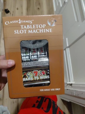 Juegos Clásicos Jackpot de Mesa Máquina Tragamonedas Banco de Ahorro Juego de Casino, Estilo De Colección Foto 1 de 4