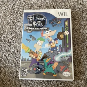 Phineas and Ferb: Across the 2nd Dimension (Nintendo Wii, 2011, Disney) Komplett - Bild 1 von 3
