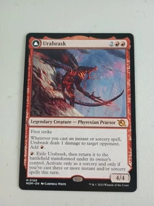MTG Urabrask The Great Work #169 March of the Machine Magic NM - Picture 1 of 2