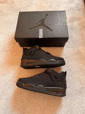 Air Jordan 4 Black Cat 2025 (GS) UK5 US5.5Y EU38 Brand new Trusted Seller ✅ - Image 1 of 4
