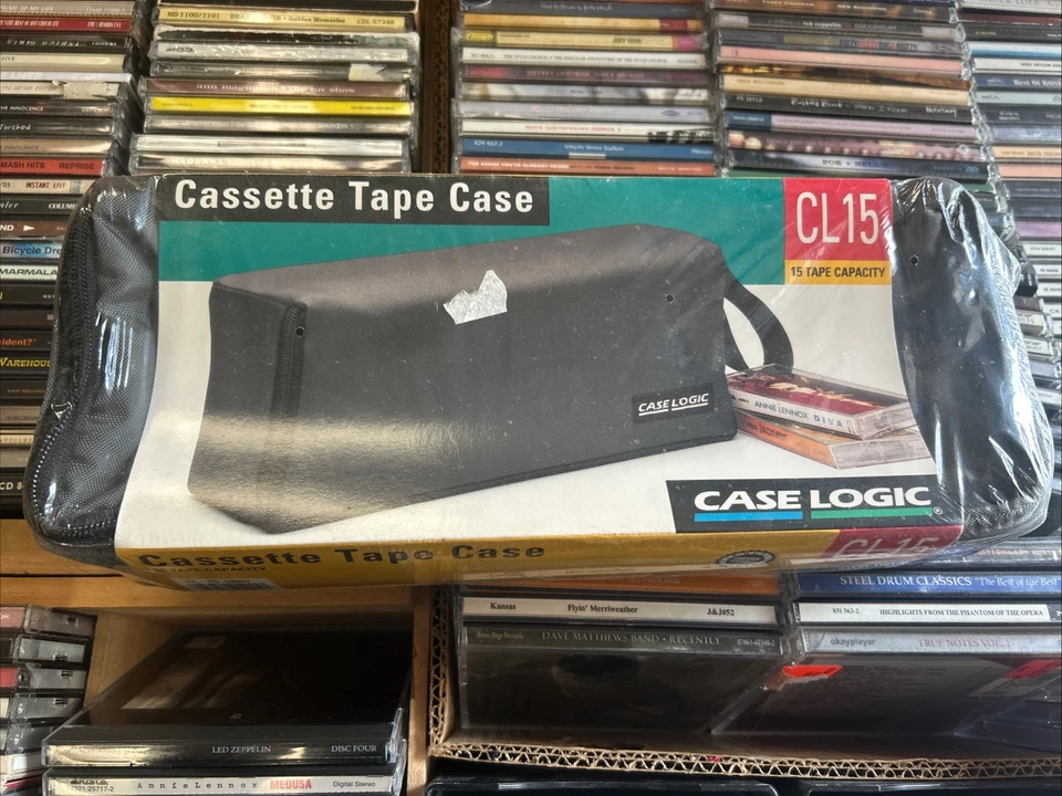 Case Logic Cassette Tape Holder.  CL15.  New And Sealed - Image 1 of 4