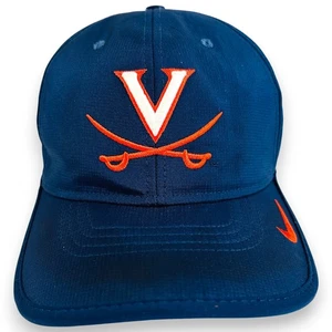 UVA Cavaliers Strapback Mütze Nike Dri Fit blau orange  - Bild 1 von 8