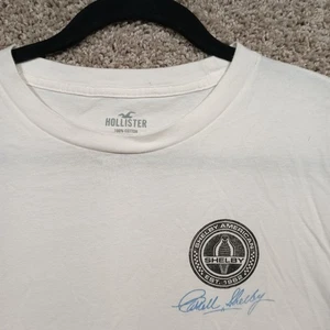 Hollister Carroll Shelby T-shirt. White. Small. Cobra. Ford. - Picture 1 of 4