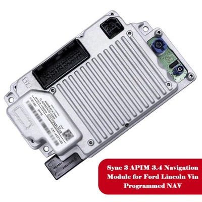 Sync 3 APIM 3.4 Navigation Module for Ford Lincoln Vin Programmed NAV SH - Image 1 of 4