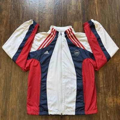 Chaqueta Olímpica Adidas Equipo Nacional de Gimnasia de Estados Unidos 2008.  Talla Adulto Mediana Foto 1 de 4