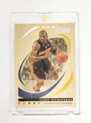 MINT #/75 WOOD PARALLEL 2006-07 Topps Trademark Moves Jason Richardson #72 NBA  - Image 1 of 2