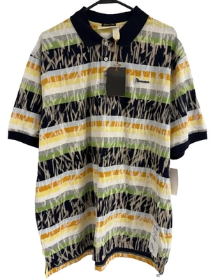 Rocawear Men's Custom Fit Navy Aircraft Mechanics Shirt Short Sleeve 2XL - Image 1 of 4