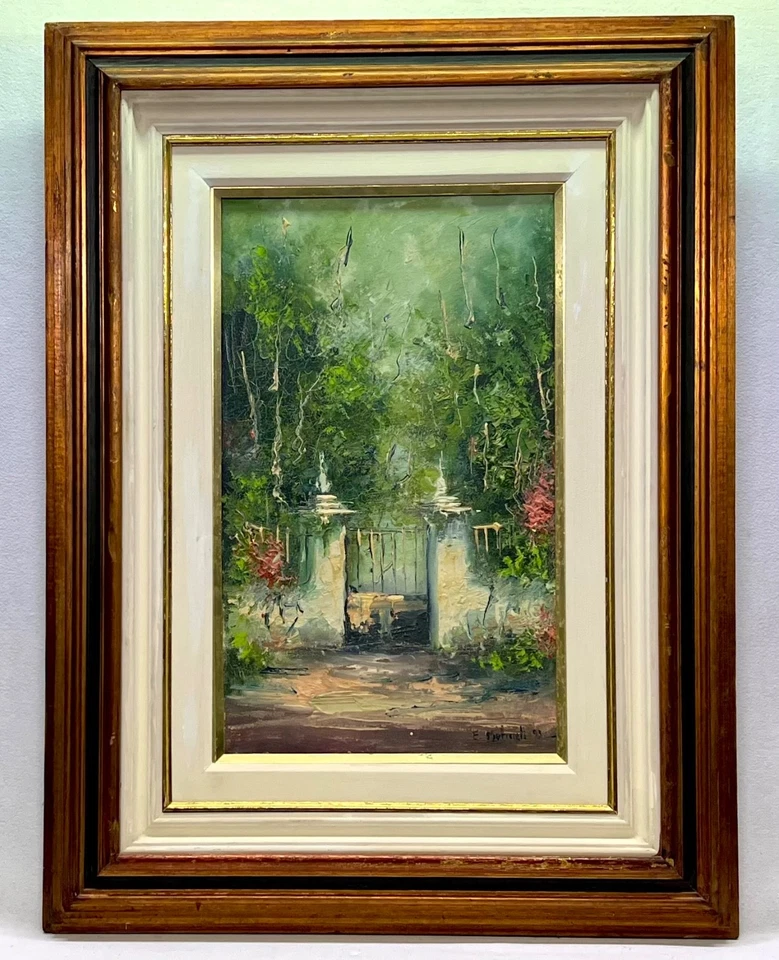 Ölgemälde aus Rio de Janeiro - Serie “Puerta al jardin”  - Bild 1 von 1