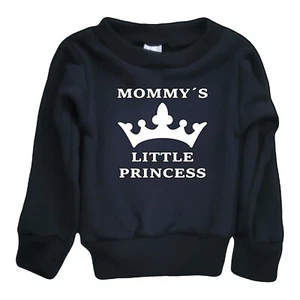 Baby Infant New Born Sweatshirt Mommy's Little Princess Halloween Horror Funny - Picture 1 of 2