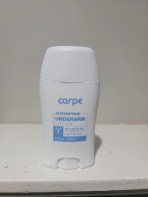 Loción antitranspirante para axilas Carpe POLVO FRESCO 1,69 oz / 50 ml ¡NUEVO! Foto 1 de 3