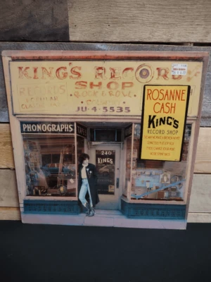NEW & SEALED VTG Rosanne Cash King's Record Shop 1987 Vinyl Record Columbia - Image 1 of 2