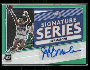 Jeff Malone 2020-21 Optic Signature Series Green Prizm Auto - Picture 1 of 2