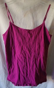 Lot of 5 Women's Cami's XL Multi-Branded Spandex Cotton Undershirt Workout - Picture 1 of 16