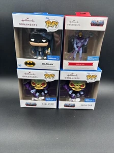 Hallmark Funko POP! Ornament Bundle Skeletor and Batman as Scrooge New! - Picture 1 of 1