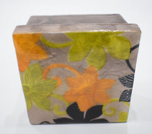 Box Shell Capiz Glass Painted Lacquered Decorative Box Philippines