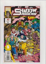 Shadow Riders #3 NM- 9.2 Marvel Comics UK 1993 Cable app.