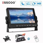 ESSGOO Car Van Rear View Kit 7" LED Monitor + Wireless IR Reversing Camera Kit