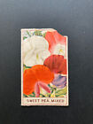 Antique seed packet Sweet Pea Mixed litho