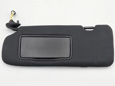2017-2022 Honda CR-V Driver Sun Visor Single Light NH900L Black w/ Pocket OEM - Image 1 of 4