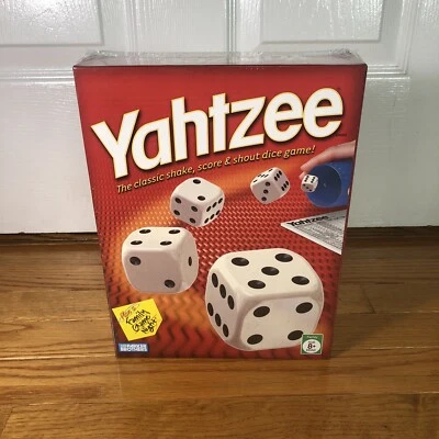YAHTZEE Dice Game (2005, Parker Brothers/Hasbro) - New, Sealed! Board Game - Image 1 of 4