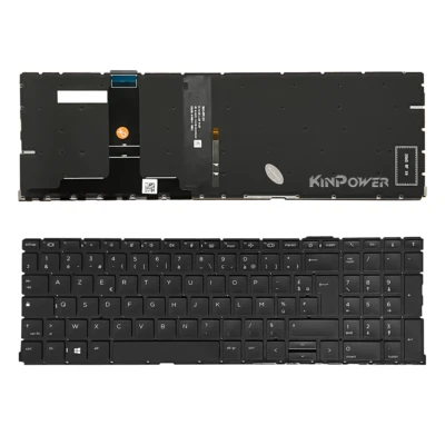 Clavier Azerty Français Pour HP Probook 450 G8 450 G9 450 G10 Rétroéclairage
