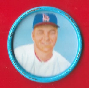 1963 SALADA JUNKET COINS #41 KEN McBRIDE LOS ANGELES ANGELS (002) - Foto 1 di 1