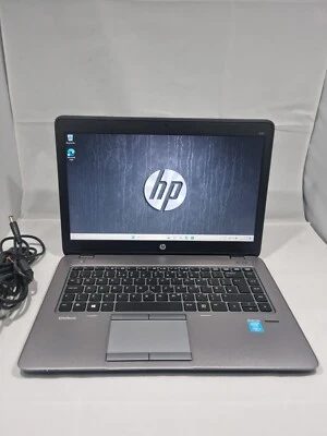 HP Elitebook 840 G2 Corei5-5300U @2.30GHz 10GB RAM 256GB SSD 14.1" Win 11 Pro - Image 1 of 4