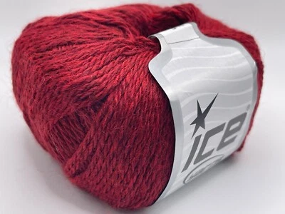 Red Heather Alpaca Light 67974 Ice Yarns 50gr 142yd Alpaca Wool Blend Yarn - Image 1 of 4