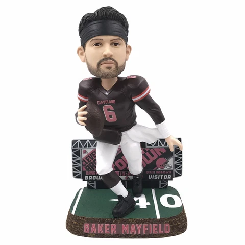 Baker Mayfield (Cleveland Browns) 2020 NFL Scoreboard Bobblehead FOCO NEW Cover