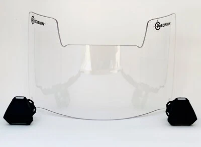Precision Football Helmet Visor, Crystal Clear 2.0