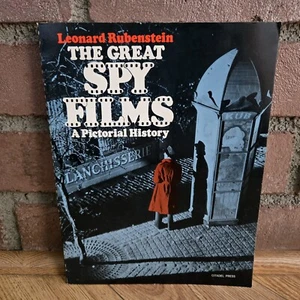 GREAT SPY FILMS: A Pictoral History : Leonard Rubenstein PAPERBACK Citadel 1979 - Picture 1 of 17