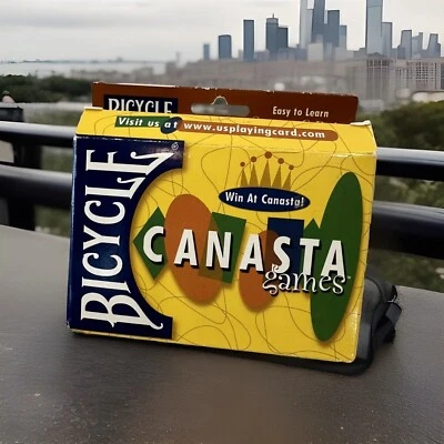 Bicicleta Canasta Juegos Juego de Cartas EE. UU. De Colección 2000 Todas las Cartas, Sin Reglas Foto 1 de 4