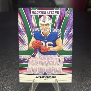 Dalton Kincaid ROOKIES & STARS ROOKIE RUSH Buffalo Bills RC /25 - Picture 1 of 4