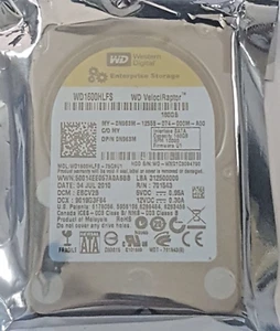 160 GB SATA Western Digital WD1600HLFS-75G6U1 10K 16MB HDD 2.5 " Hard Drive New - Picture 1 of 1