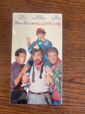 Three Men and a Little Lady VHS Brand New Sealed 1991 Ted Damson Tom Selleck Foto 1 de 4