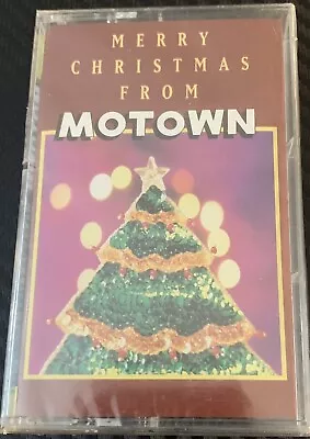 Merry Christmas From Motown Cassette 1993 Jackson 5 Stevie Wonder READ* SEALED** - Image 1 of 4