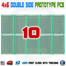 10PCS 4x6cm PCB Universal Prototype Matrix Double sided Protoboard Blank Board