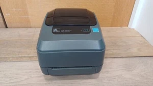 ZEBRA GX430T DIRECT & THERMAL TRANSFER LABEL PRINTER - £150 + VAT - Afbeelding 1 van 6