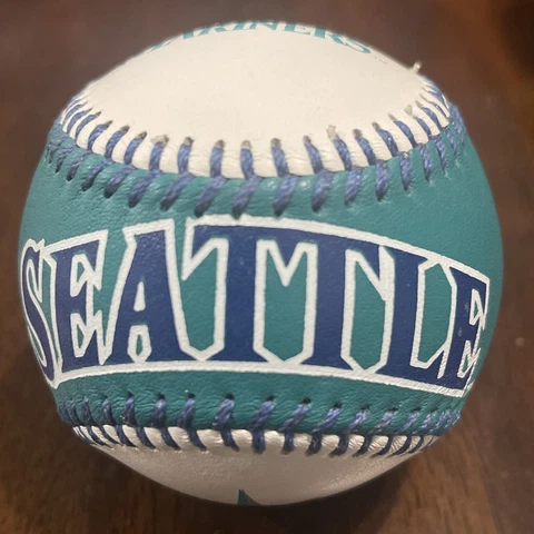 1993 Seattle Mariners Spinneybeck baseball ball real leather MLB Cover