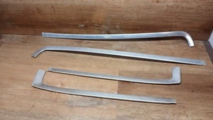 80 - 97 FORD OBS F150 BRONCO F250 F350 WINDSHIELD CHROME TRIM PIECES OEM - Picture 1 of 6